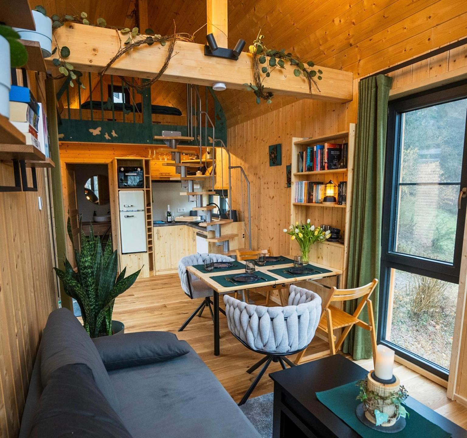 Taunus Tinyhouse Villa Weilrod ภายนอก รูปภาพ