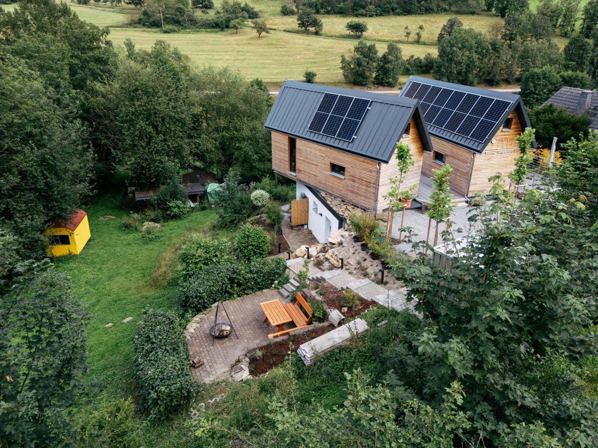 Taunus Tinyhouse Villa Weilrod ภายนอก รูปภาพ