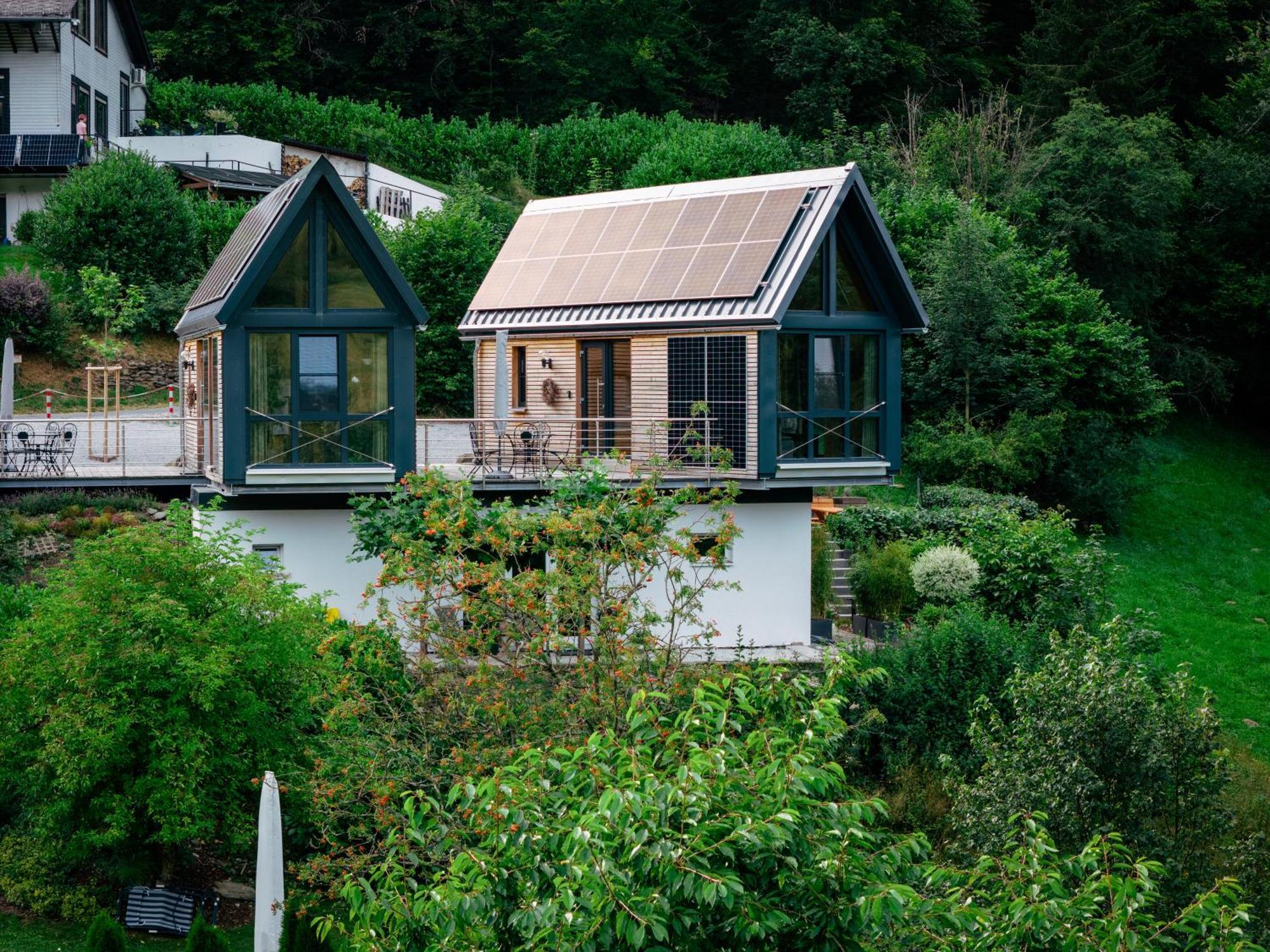 Taunus Tinyhouse Villa Weilrod ภายนอก รูปภาพ