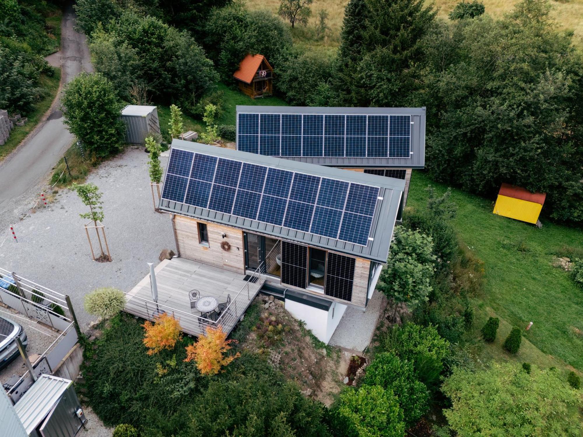 Taunus Tinyhouse Villa Weilrod ภายนอก รูปภาพ