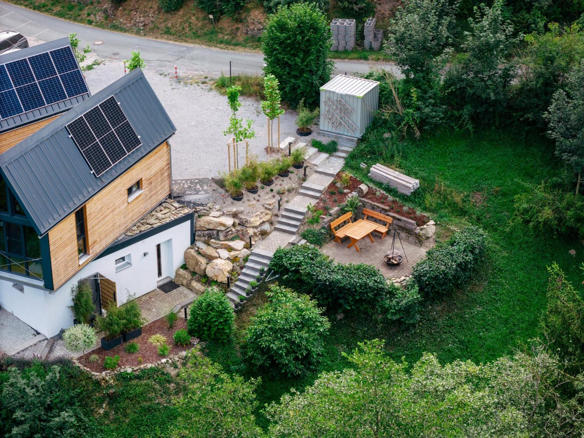 Taunus Tinyhouse Villa Weilrod ภายนอก รูปภาพ
